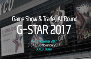 G–STAR, Güney Kore’de Önümüzdeki Ay Başlayacak G-Star, Güney Kore'de Önümüzdeki Ay Başlayacak