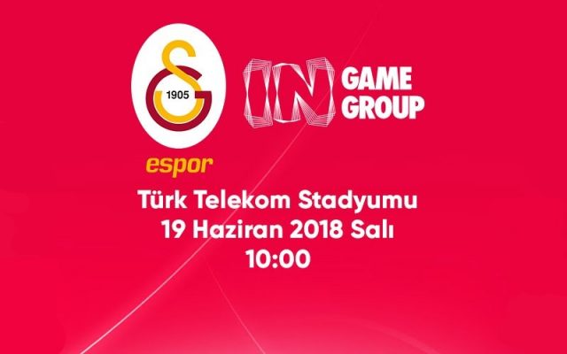 Galatasaray ve Ingame Gruptan Anlaşma