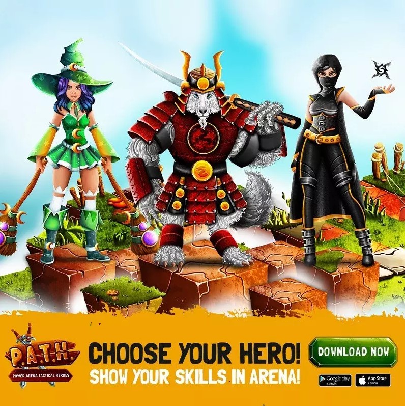path of heroes mobil oyun