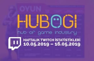 Haftalık Twitch İstatistikleri – 10 Mayıs 2019 – 16 Mayıs 2019