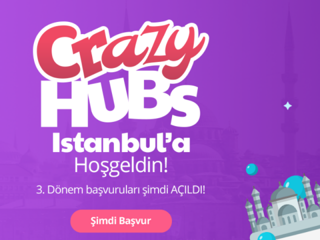 CrazyHubs İstanbul 3. Dönem Kayıtları Başladı!