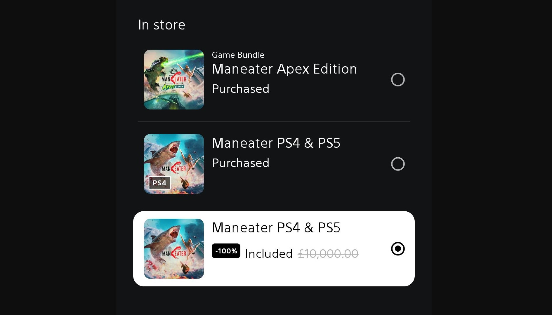 PlayStation Store, Maneater'ın Binlerce Dolara Mal Olmasına Neden Oldu