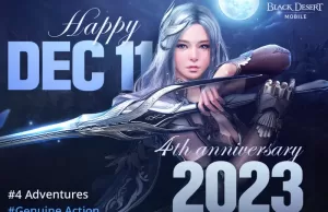 Black Desert Mobile 4. Yılını Özel Etkinlikler ve Ödüllerle Kutluyor Black Desert Mobile 4. Yılını Özel Etkinlikler ve Ödüllerle Kutluyor